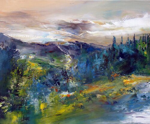 "Aromadécor" by Thierry Landon, Painting for Sale on Singulart