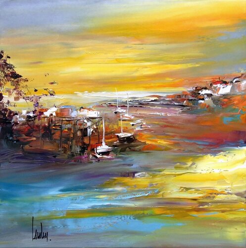 "Sillage" di Thierry Landon, Pittura in vendita su Singulart