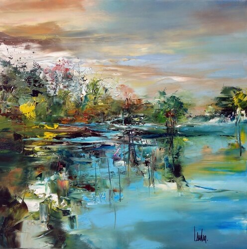 "Ambassy II" de Thierry Landon, Pintura a la venta en Singulart