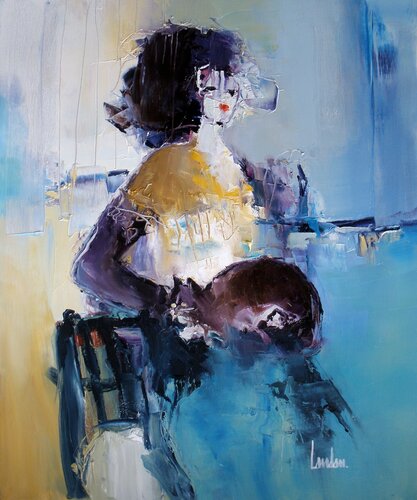 "Nous deux" van Thierry Landon, Schilderij te koop op Singulart