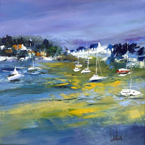 "Souvenir d'été" par Thierry Landon, Peinture en vente sur Singulart