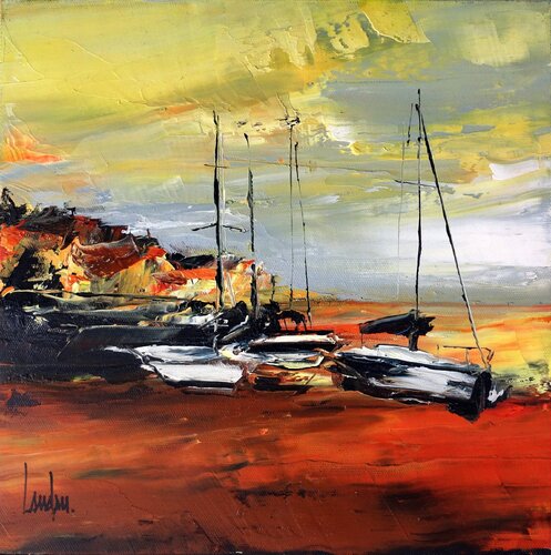"Avant l'orage" van Thierry Landon, Schilderij te koop op Singulart