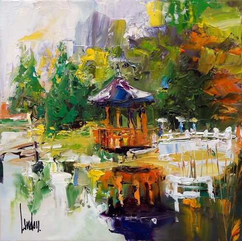 "Ombres et couleurs" di Thierry Landon, Pittura in vendita su Singulart