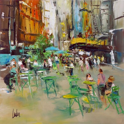 "Entre deux..." van Thierry Landon, Schilderij te koop op Singulart