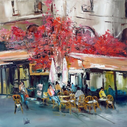 "Addiction" di Thierry Landon, Pittura in vendita su Singulart