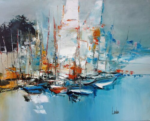 "Voiles actives" von Thierry Landon, Malerei kaufen auf Singulart