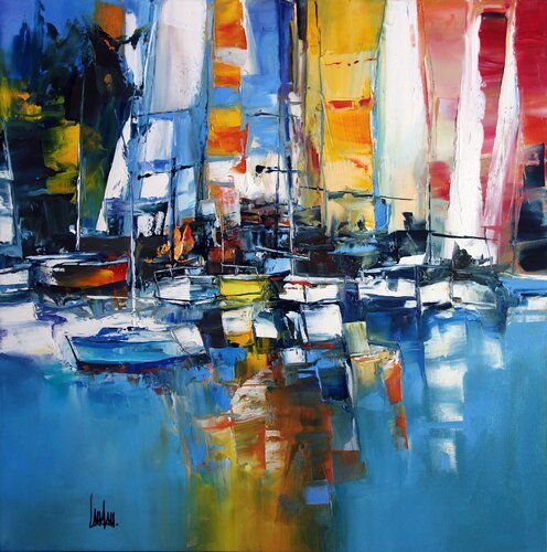 "Mélo maritime" von Thierry Landon, Malerei kaufen auf Singulart