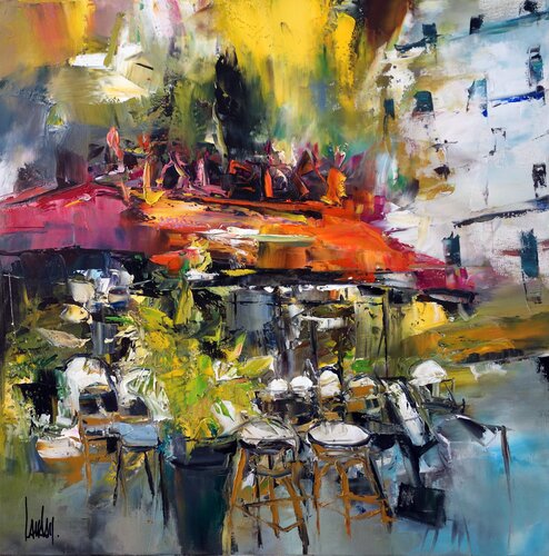 Coffee flash van Thierry Landon, Schilderij te koop op Singulart
