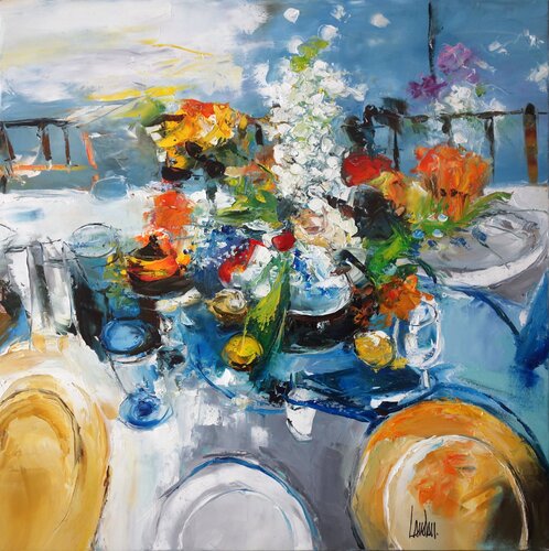 Signature by Thierry Landon, Painting for Sale on Singulart