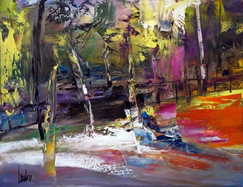 Eden Park by Thierry Landon, Painting for Sale on Singulart