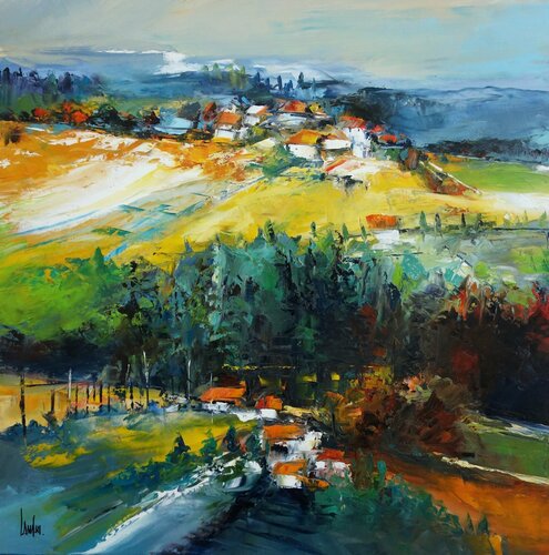 "Carré frais" di Thierry Landon, Pittura in vendita su Singulart