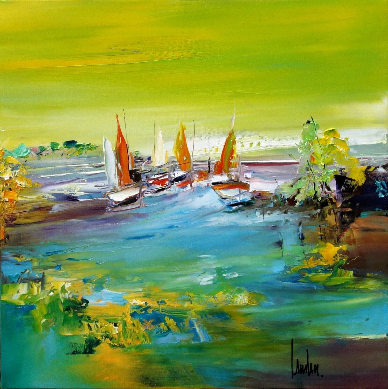 "Spot au soleil" Thierry Landon