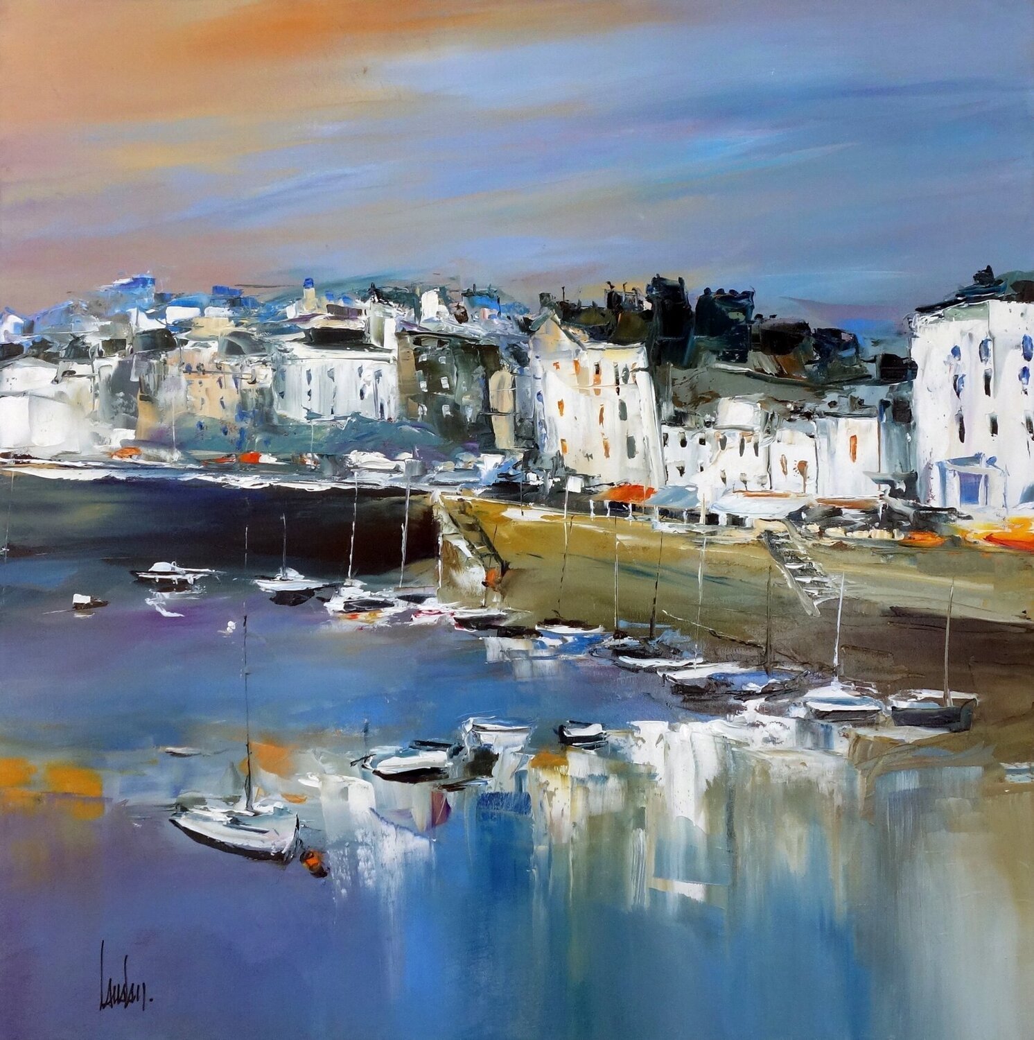 "Port Saint-Goustan- AURAY" Thierry Landon