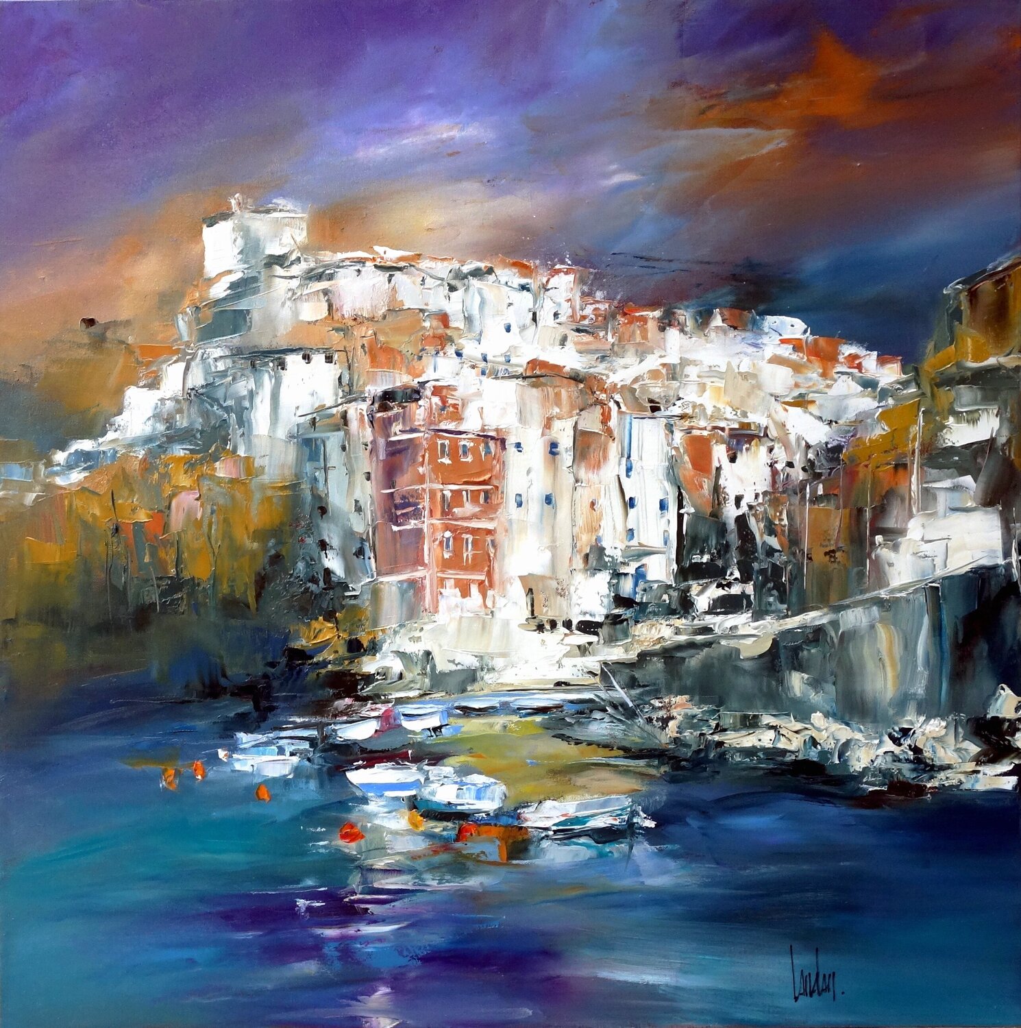 "Riomaggiore, les cinq Terres" Thierry Landon
