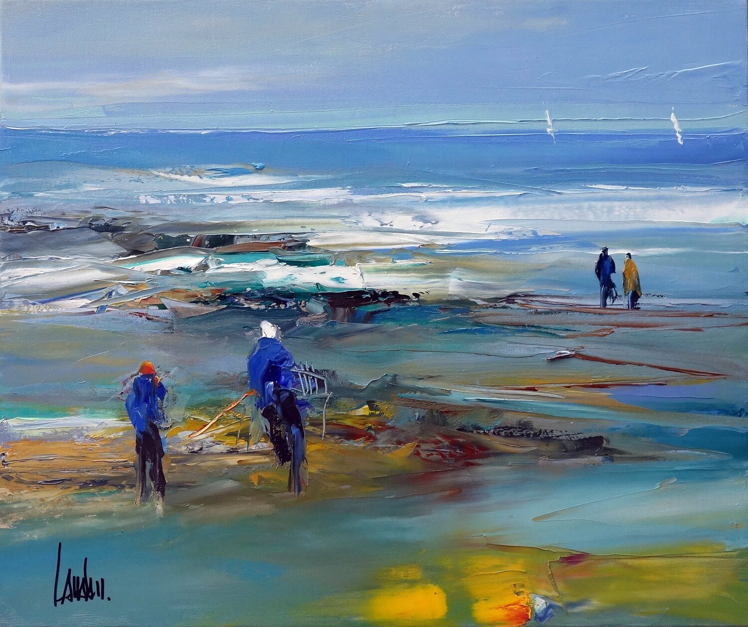 "Basse rive" Thierry Landon