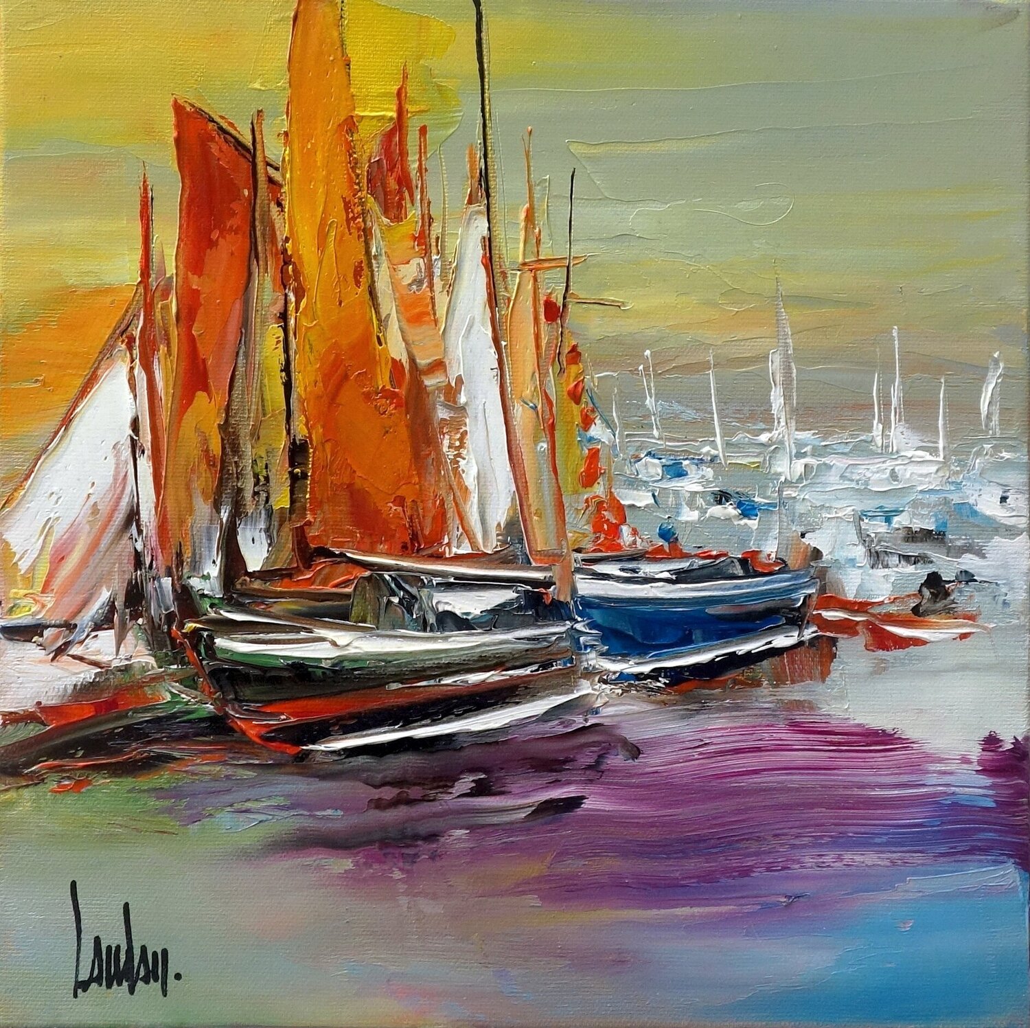 "Carré voilé" Thierry Landon