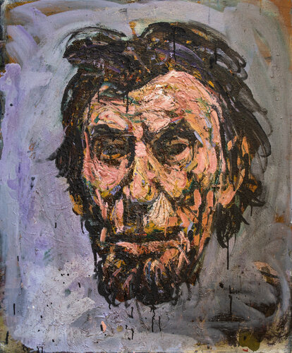 Abraham Lincoln by Tomislav Suhecki, Painting for Sale on Singulart