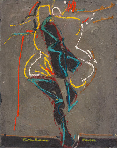 The Crucifixion by Tomislav Suhecki, Painting for Sale on Singulart