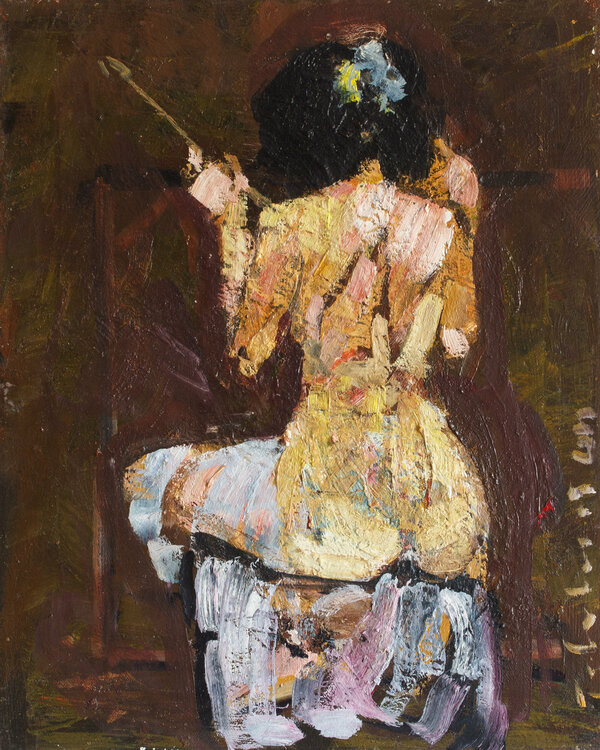 Canvas Nude Tomislav Suhecki