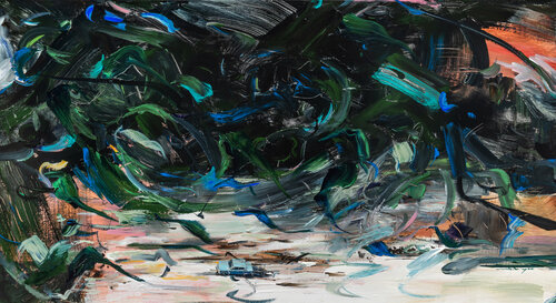 Sway in the wind V de Min seok Kang, Pintura a la venta en Singulart