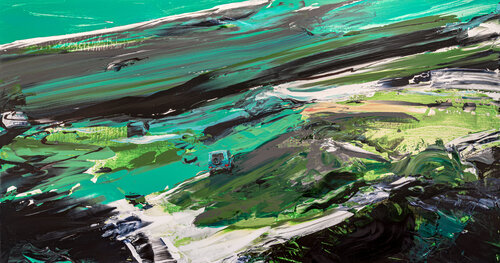 Paint Desert #01 de Min seok Kang, Pintura a la venta en Singulart
