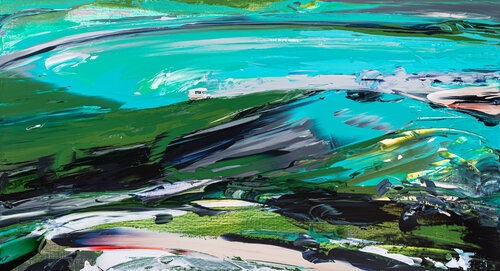 Paint Desert #08 de Min seok Kang, Pintura a la venta en Singulart