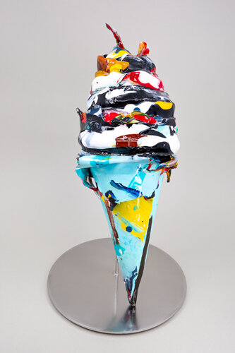 Olympic flame Ice cream von Min seok Kang, Skulptur kaufen auf Singulart