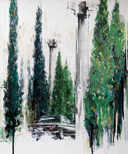 Stray racer ⅩⅨ van Min seok Kang, Schilderij te koop op Singulart