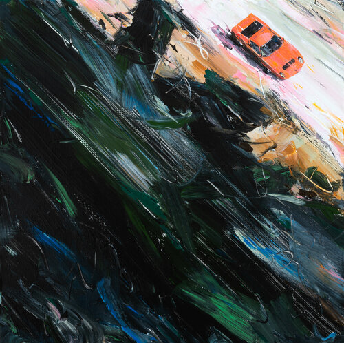 Sway in the wind II van Min seok Kang, Schilderij te koop op Singulart