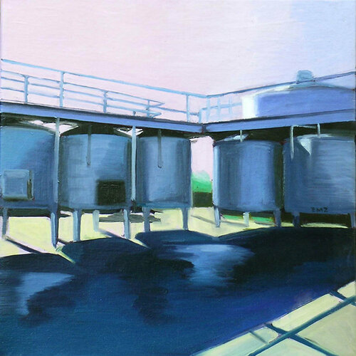 DEPOSITO B ( Serie Depósitos) di Elena Martí Zaro, Pittura in vendita su Singulart