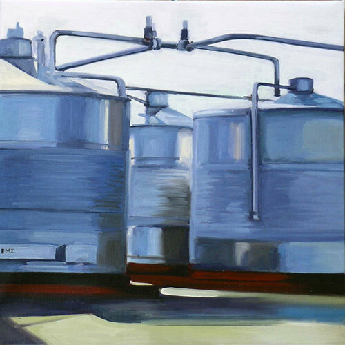 DEPOSITO C ( Serie Depósitos) di Elena Martí Zaro, Pittura in vendita su Singulart