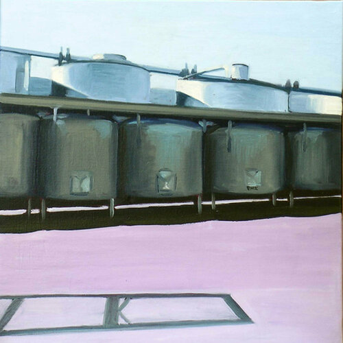 DEPOSITO D ( Serie Depósitos) de Elena Martí Zaro, Pintura a la venta en Singulart