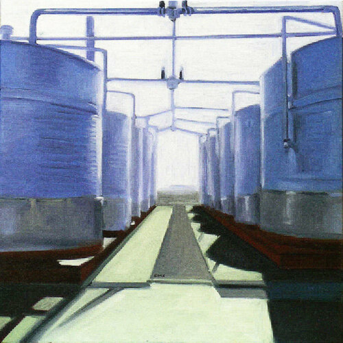 DEPOSITO F ( Serie Depósitos) di Elena Martí Zaro, Pittura in vendita su Singulart