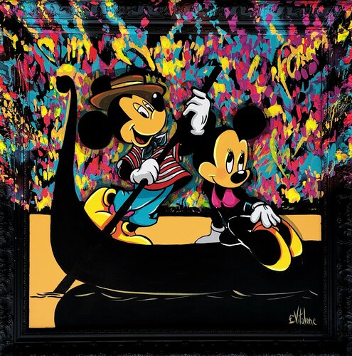 Mickey et Minnie à Venise Eddy Vitalone