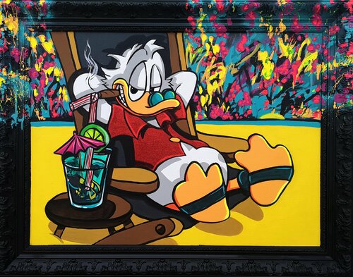 Picsou en mode farniente Eddy Vitalone