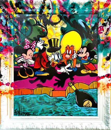 La pêche miraculeuse van Eddy Vitalone, Schilderij te koop op Singulart