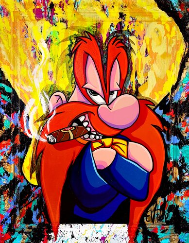 Sam, un pirate qui a réussi van Eddy Vitalone, Schilderij te koop op Singulart