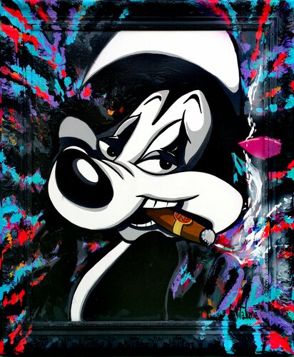 My name is Pépé van Eddy Vitalone, Schilderij te koop op Singulart