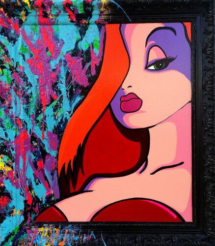 Jessica ❤️ di Eddy Vitalone, Pittura in vendita su Singulart