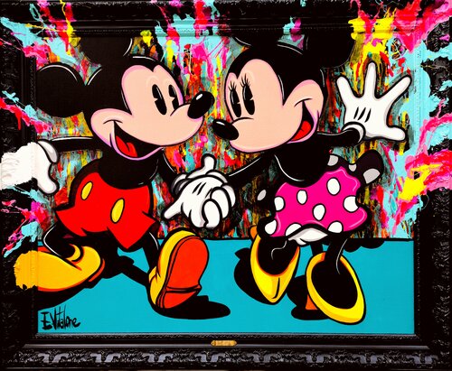 La vie est belle van Eddy Vitalone, Schilderij te koop op Singulart