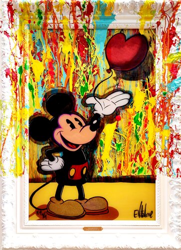 Édition E/A "Life is love" di Eddy Vitalone, Pittura in vendita su Singulart