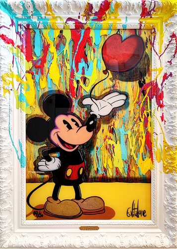 Édition 07/50 Life IS love di Eddy Vitalone, Pittura in vendita su Singulart