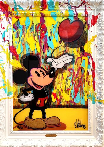 Édition 06/50 Life IS love di Eddy Vitalone, Pittura in vendita su Singulart