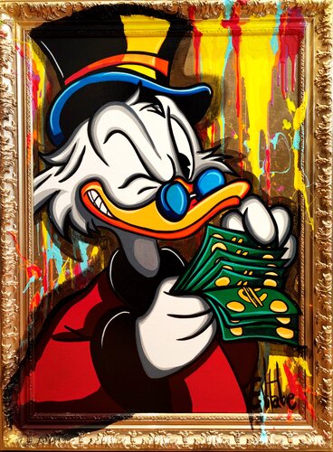 Les bons comptes font les bons amis di Eddy Vitalone, Pittura in vendita su Singulart