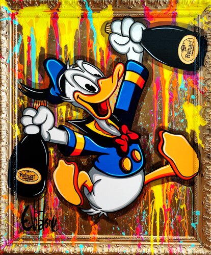 C'est la grosse fiesta di Eddy Vitalone, Pittura in vendita su Singulart