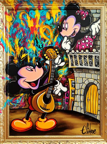 La sérénade di Eddy Vitalone, Pittura in vendita su Singulart
