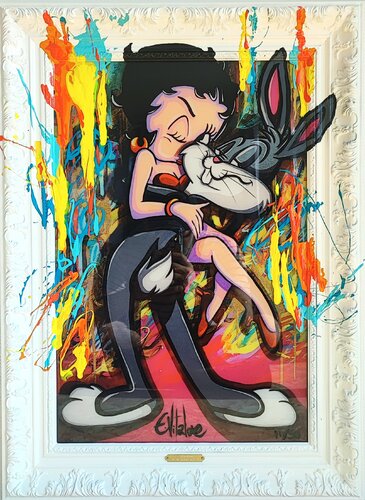 Édition "UNE BELLE HISTOIRE D'AMOUR" °11/50 van Eddy Vitalone, Afdruk te koop op Singulart