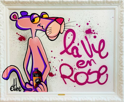 La vie en rose van Eddy Vitalone, Schilderij te koop op Singulart