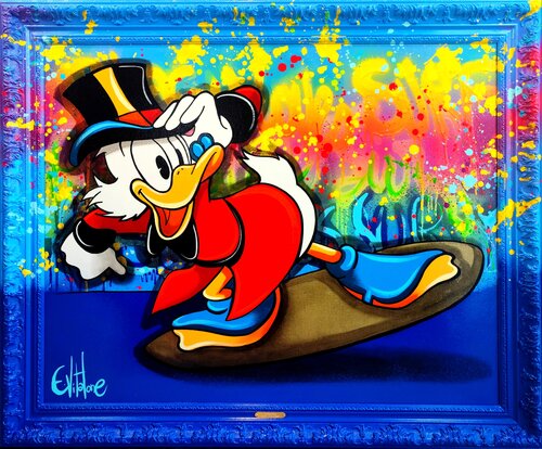 Picsou adore le surf Eddy Vitalone