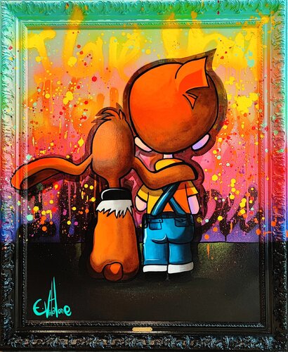 I love you van Eddy Vitalone, Schilderij te koop op Singulart